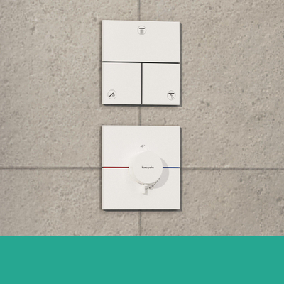 Hansgrohe ShowerSelect Comfort E Thermostaat - inbouw - mat wit