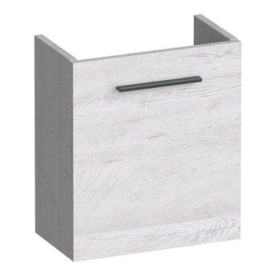 BRAUER Trust meuble sous-lavabo de toilettes - 40x45x22cm - porte ouvrant vers la gauche - sans poignée rapportée - Forest Seashell