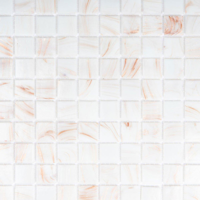 The Mosaic Factory Amsterdam mozaïektegel - 32x32cm - 4mm - vierkant - glans cream (beige)