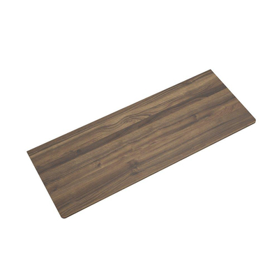 Saniclass Tops Topblad - 140x1.2x46cm - afgeronde hoeken - noten