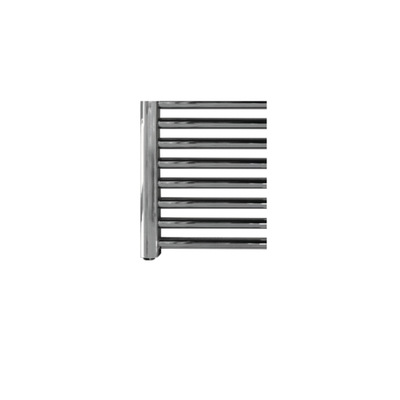 Sanicare HVS Radiateur électrique - 172x45cm - 671W - avec télécommande - thermostat - chrome - en bas à droite - chrome