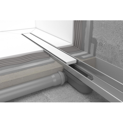 Easy drain caniveau de douche 90cm Compact 30 Clean Dryphon Zero/Tegel ws30mm