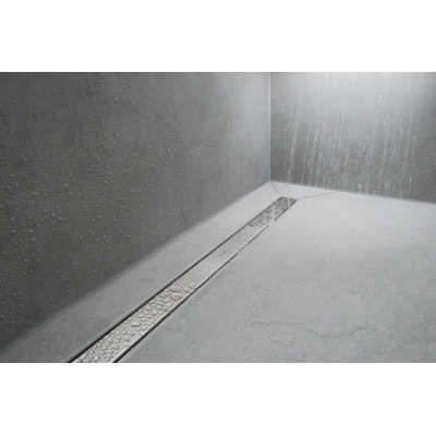Hansgrohe RainDrain Match caniveau de douche - 60cm - brushed stainless steel (inox)