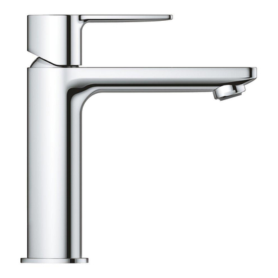 GROHE Lineare New wastafelkraan - s-size - opbouw - 1-gats - eengreeps - met klikwaste - chroom