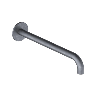 Hotbath Cobber Uitloop lengte 25 cm - verouderd ijzer (zwart)