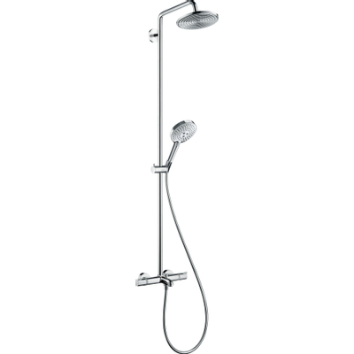 Hansgrohe Raindance S Showerpipe - 240 - 1jet - met bad - thermostaat - hoogglans chroom
