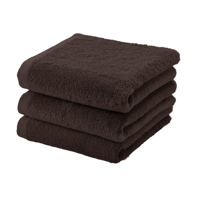 Aquanova London Handdoek - 55x100cm - 3 stuks - Pecan