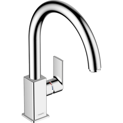 Hansgrohe Vernis shape m35 Eengreeps keukenmengkraan - met draaibare uitloop - hoogglans chroom
