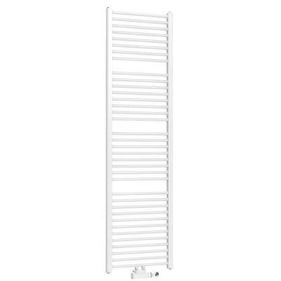 Henrad Oceanus radiateur sèche-serviettes 176,5x58,5cm 934 watts 6 raccordements Acier Blanc Brillant