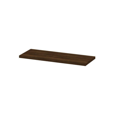 INK Topdeck Wastafelblad - 120x45x3.5cm - tbv onderkast - MFC - Koper eiken