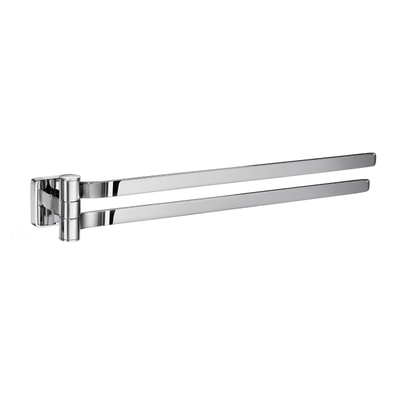 Smedbo Ice Handdoekhouder - 40cm - draaibaar - chroom SHOWROOMMODEL