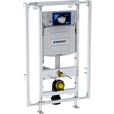 Geberit Gis Easy module - voor hang-wc - 120cm - met Sigma inbouwspoelreservoir - 12cm - breedte ve - wit