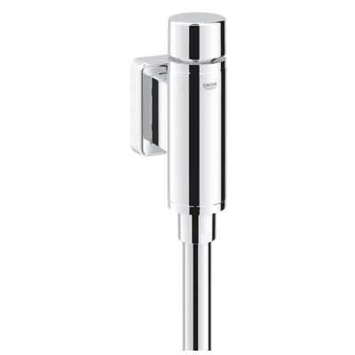 GROHE Rondo chasse d'urinoir 1/2 avec tuyau de rinçage et raccord chromé