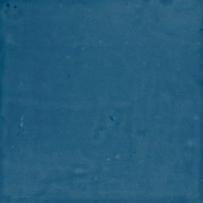 Ceralto Nordico Line wandtegel - 13x13cm - 8.5mm - vierkant - friese witjes - glans azul (blauw)