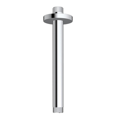 FugaFlow Eccelente Sobrado Badkamer Plafondarm - rond - 20cm - chroom