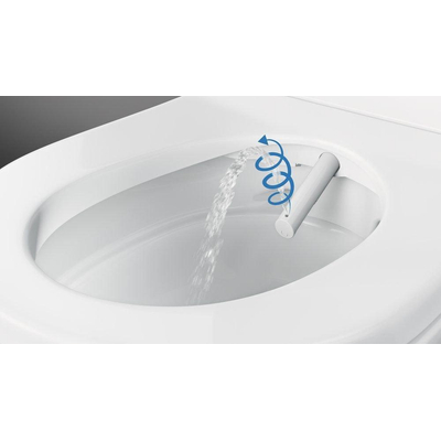 Geberit AquaClean Tuma Comfort WC Japonais sans bride cuvette murale blanc brillant