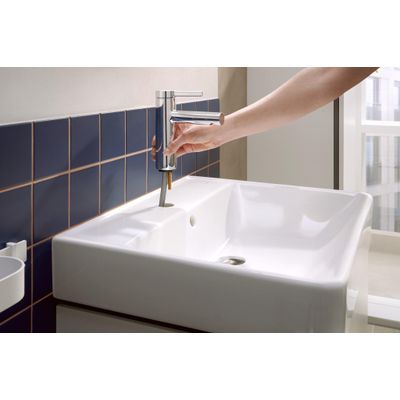 Hansgrohe Zesis S Robinet‑mélangeur pour lavabo – 10 cm – mono‑commande – CoolStart – bonde à tirette – chrome