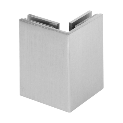 BRAUER Create Cabine de douche rectangulaire en 3 parties 180x90cm sans profilé avec verre de sécurité anticalcaire 8mm Inox brossé