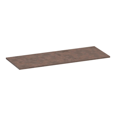 BRAUER Ocean Slim MFC Plan sous vasque MFC 120.4x46x1.8cm MFC Rusty