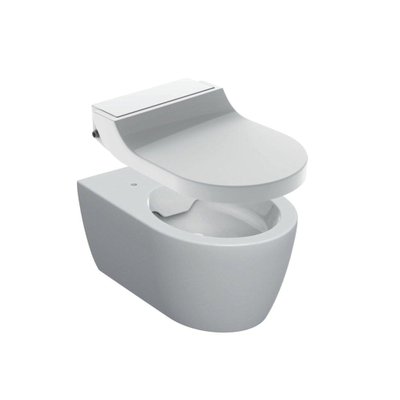 Geberit AquaClean Tuma Classic abattant lavant avec cuvette suspendue Icon – pack – blanc brillant