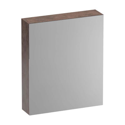 Brauer Impress Armoire de toilette - 60x70x15cm - sans éclairage - 1 porte miroir double droite - Erosion