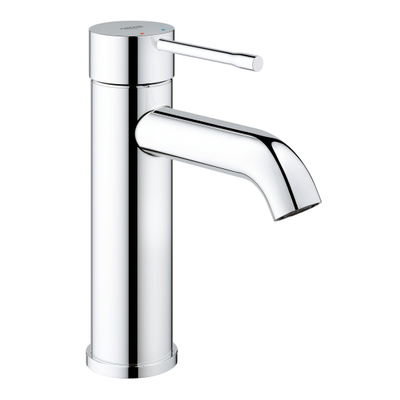 GROHE Essence New wastafelkraan - s-size - opbouw - voorsprong 11.6cm - zonder waste - chroom