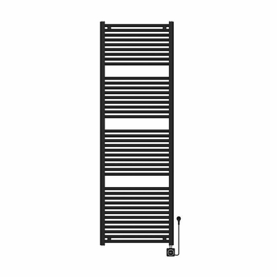 Wiesbaden Elara radiateur électrique Smart WiFi 181,7 x 60 cm noir mat