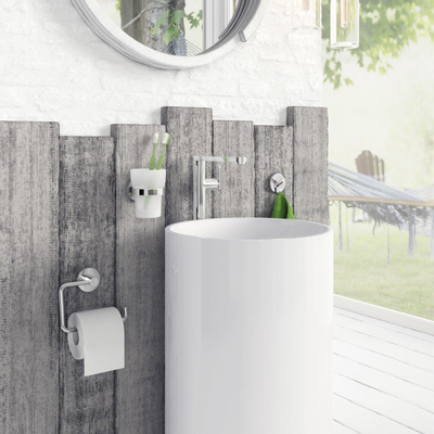 Smedbo Home Porte-rouleau de toilette - sans couvercle - chrome