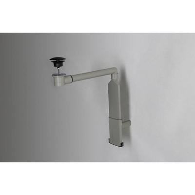 Forzalaqua siphon gain de place avec bonde de vidage 5/4' clic-clac inox noir mat