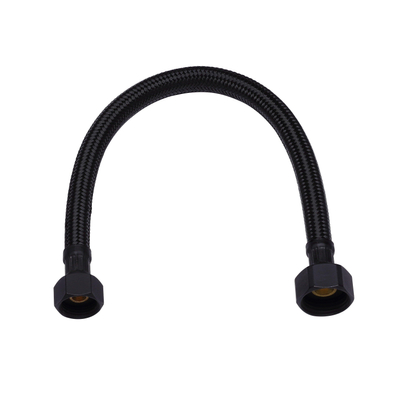 Fortifura Calvi Flexibele Slang - 30cm - 1/2"x3/8" - mat zwart