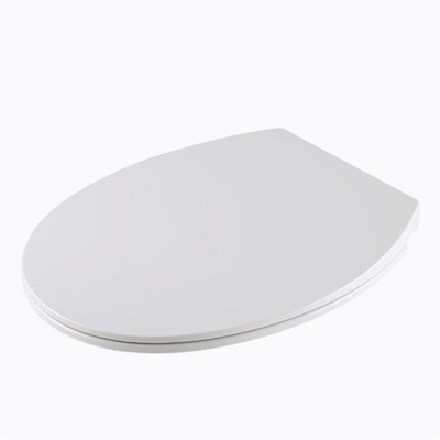 QeramiQ UniSeat Abattant de toilette - dégagement rapide - fermeture douce - duroplast - 42.5x37.5x4.3cm - blanc brillant