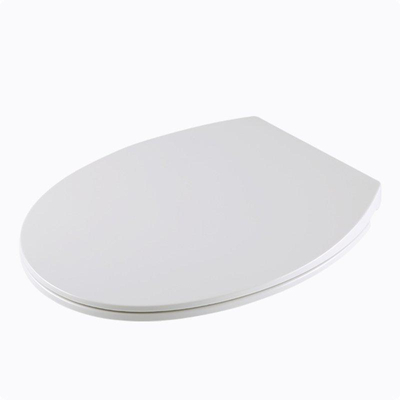 Sanicalss Universo Abattant WC - quickrelease - softclose - duroplast - 42.5x37.5x4.3cm - blanc brillant