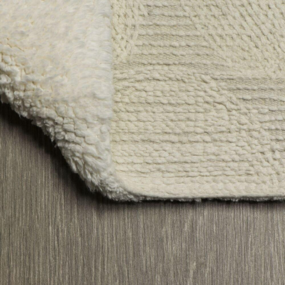 Sealskin Pebbles Toiletmat Katoen 50x60 cm Ivoor