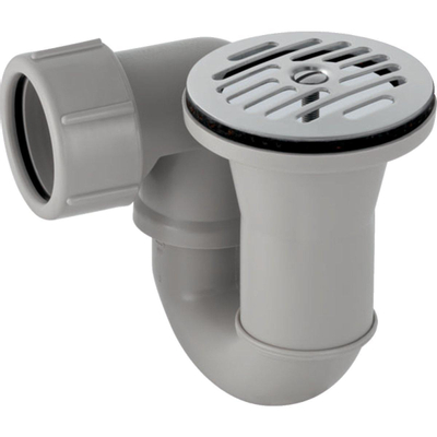 Geberit Uniflex - douchesifon - zonder deksel - voor douches - met afvoeropening D - 62mm - aansluiti - grijs