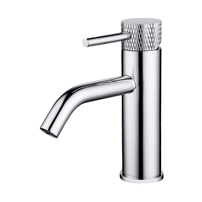Wiesbaden Ribbd Mitigeur lavabo avec coldstart chrome