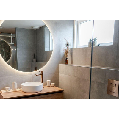 Brauer Copper Edition Robinet lavabo rehaussé poignée standard ColdStart Cuivre brossé PVD