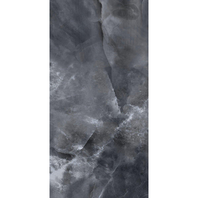 EnergieKer Onyx ek wand- en vloertegel - 30x60cm - gerectificeerd - Natuursteen look - Black pulido gepolijst (zwart)