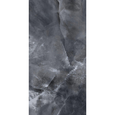 Terravito Davella wand- en vloertegel - 30x60cm - gerectificeerd - Natuursteen look - Black pulido gepolijst (zwart)