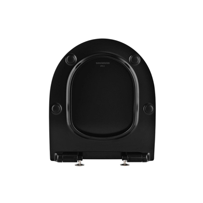 Sanindusa Urby Abattant de toilette - softclose - quickrelease - slim - noir mat