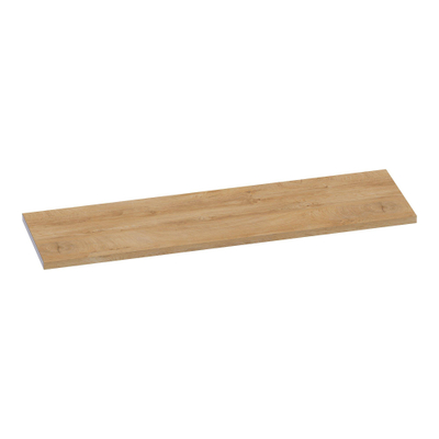 BRAUER Ocean Medium topblad - 160x46x4cm - Forest Tan