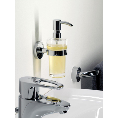 Emco Polo distributeur de savon avec flacon chrome