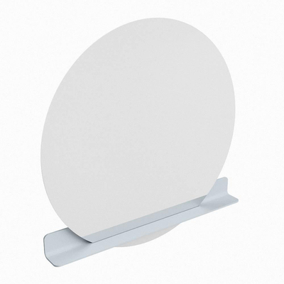 Mondiaz SPOT miroir – Ø 120 cm – avec tablette – Clay (brun)