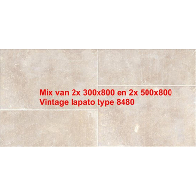 Kronos Carriere du kronos Carriere Du Carrelage de sol Mix 2x 300X800, 2x 500X800 Bruges Brillant