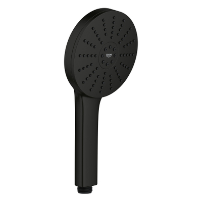 GROHE Vitalio Joy 120 handdouche - 12cm - 3 standen - 7 l/min - mat zwart