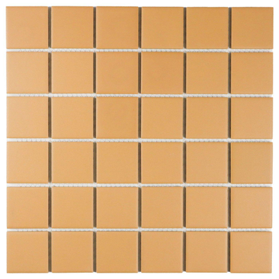 The Mosaic Factory Patterns Mosaïque - 4,8x4,8cm - carreau mural et de sol - mat - tuscany gold