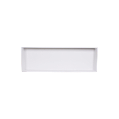 FugaFlow Eccelente Acces niche encastrée - 30x90x10cm - solid surface - blanc mat