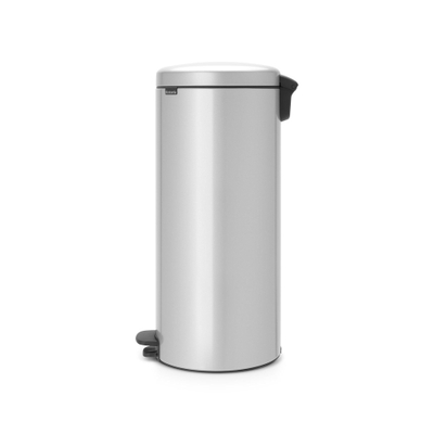 Brabantia NewIcon Pedaalemmer - 30 liter - kunststof binnenemmer - metallic grey