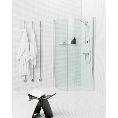 Instamat Jay Radiateur porte-serviettes électrique 172cm de haut 29Watt inox poli