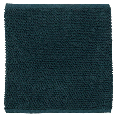 Sealskin delhi tapis de bain 60x60 cm en coton vert foncé
