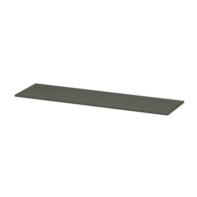 INK Topdeck Wastafelblad - 160x45x2cm - tbv onderkast - MDF lak - Mat beton groen